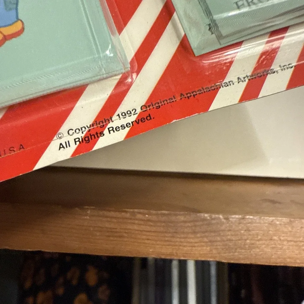 Vintage Cabbage Patch Kids Christmas Gift Tags Lot 2 Sealed 1992 Eureka Holiday